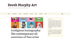 Desktop Screenshot of derekmurphyart.com